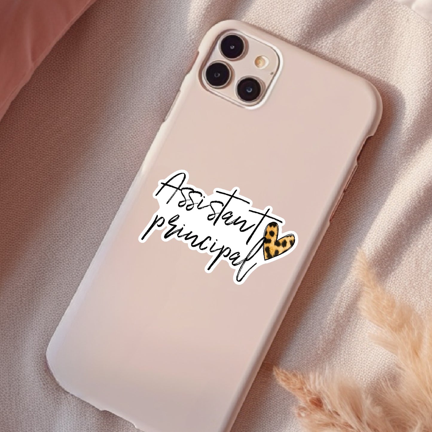 Assistant Principal Sticker, Waterproof Sticker
