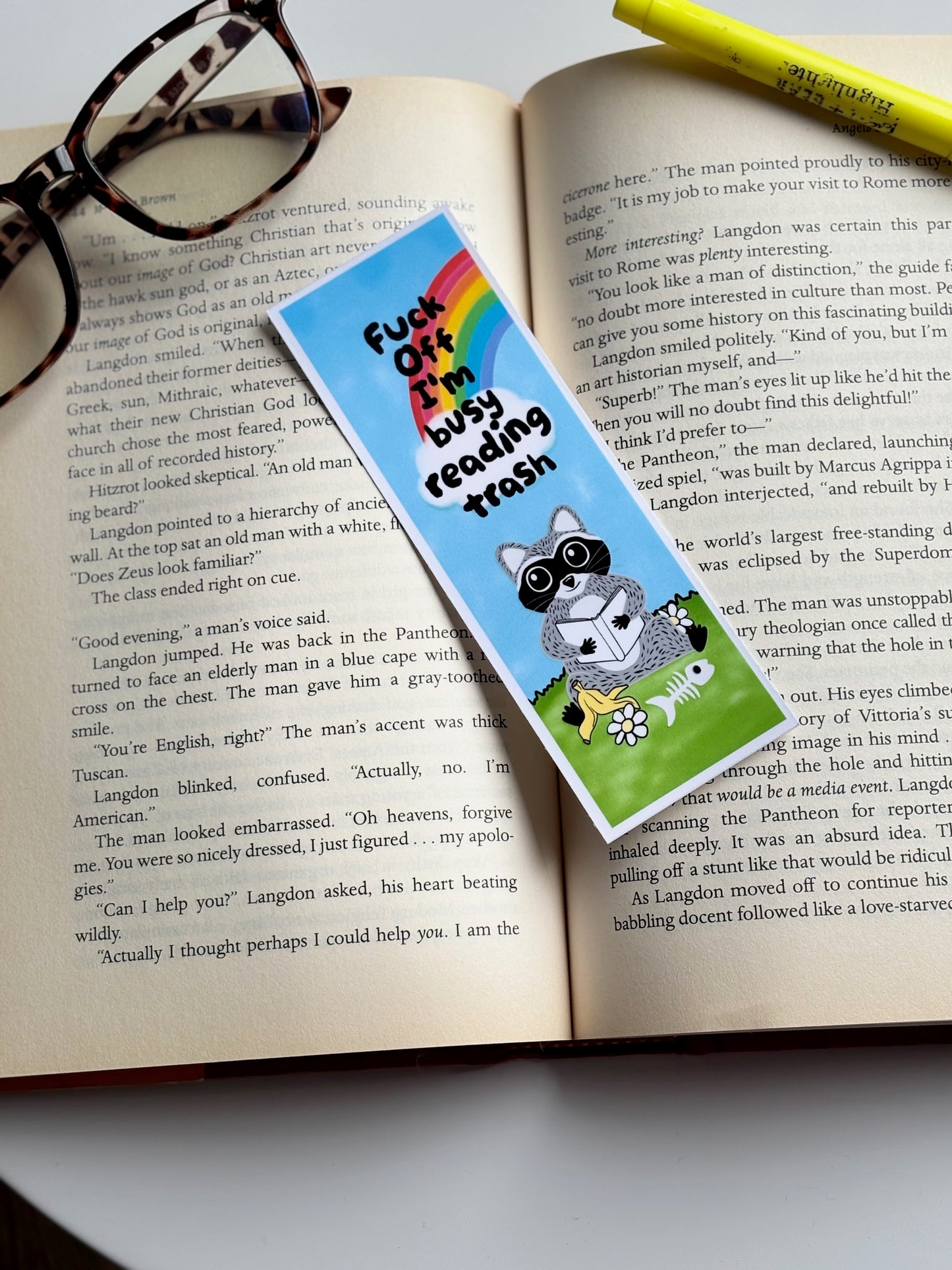 Fuck Off, I'm Reading, Cute & Funny Handmade Bookmark for Books And Journals