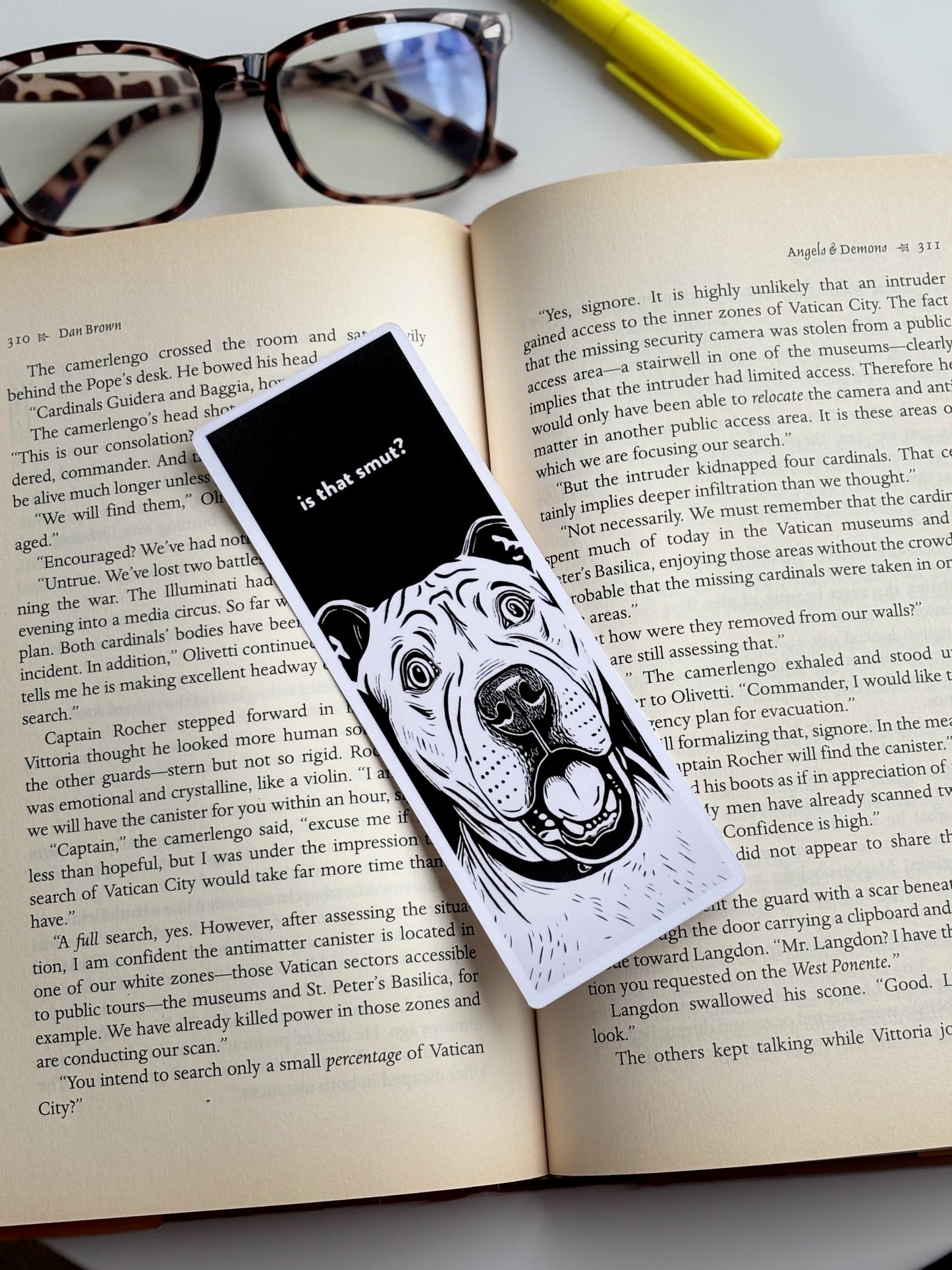 Is That Smut? Handmade Bookmark for Books And Journals