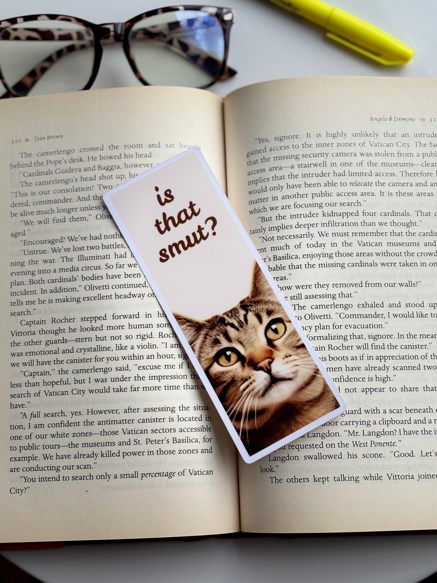 Is That Smut? Handmade Bookmark for Books And Journals