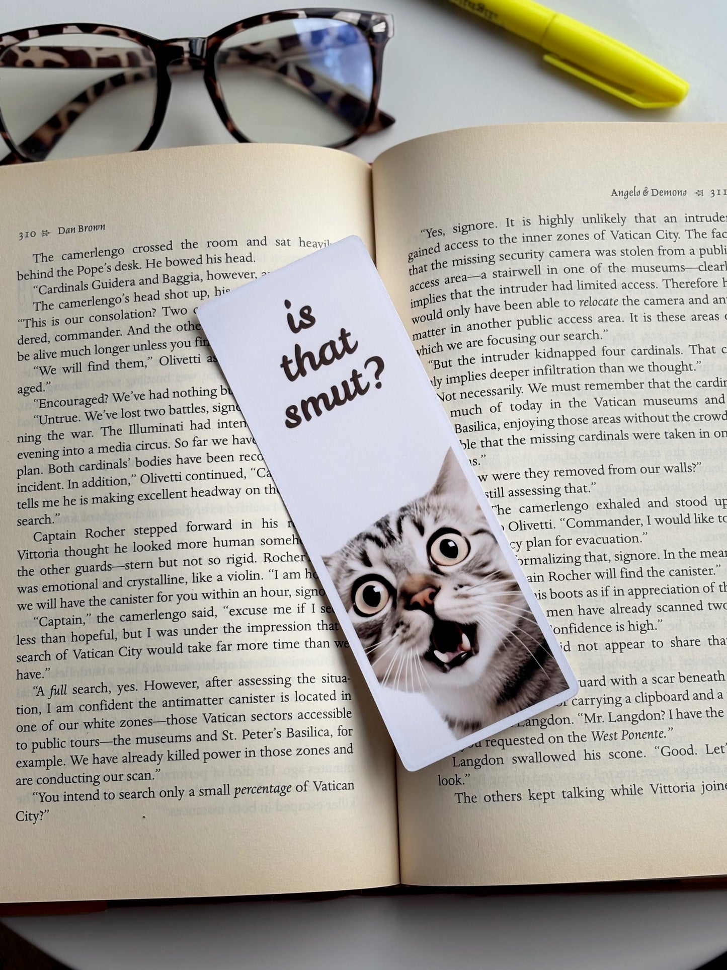 Is That Smut? Handmade Bookmark for Books And Journals