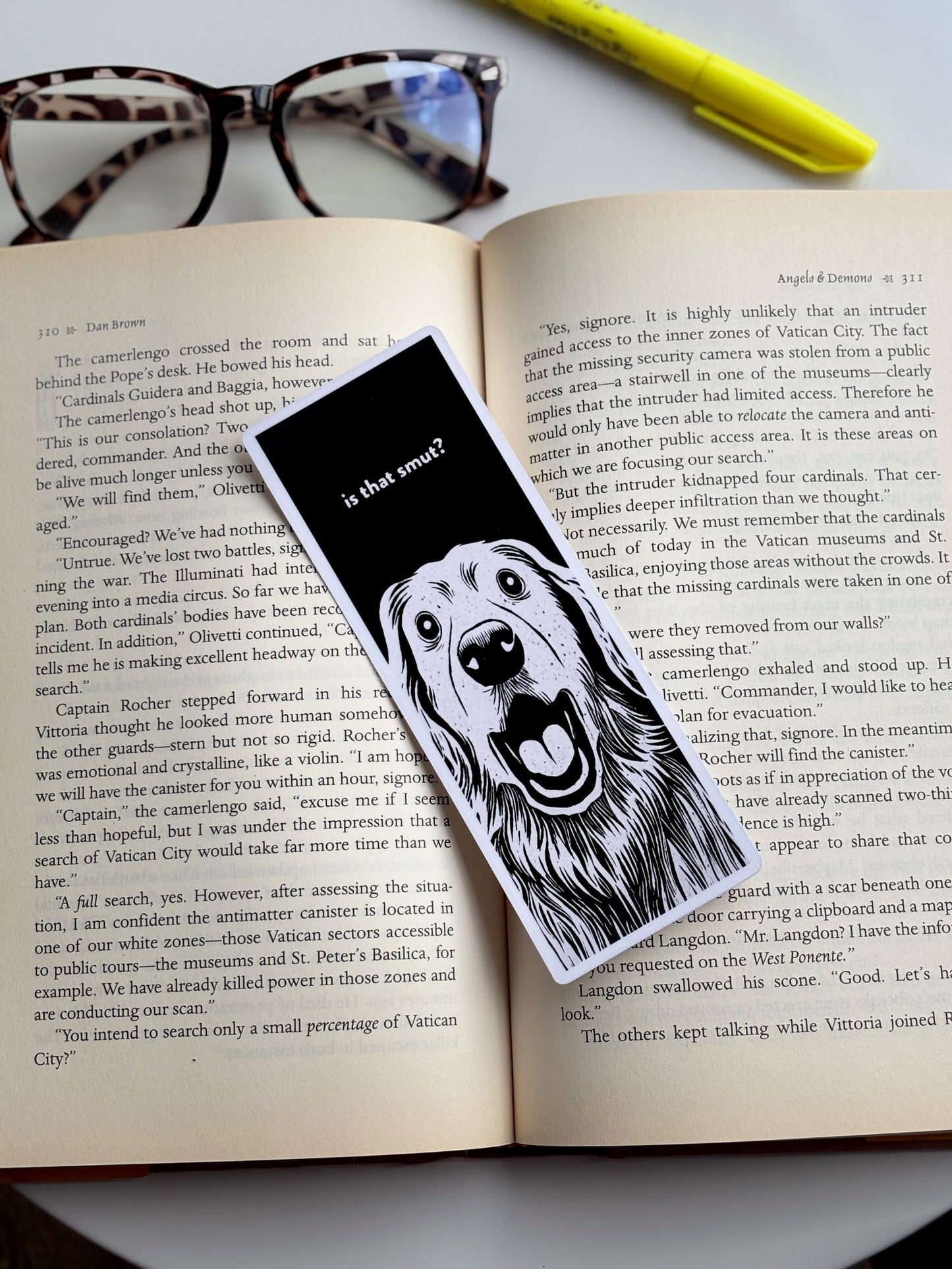 Is That Smut? Handmade Bookmark for Books And Journals