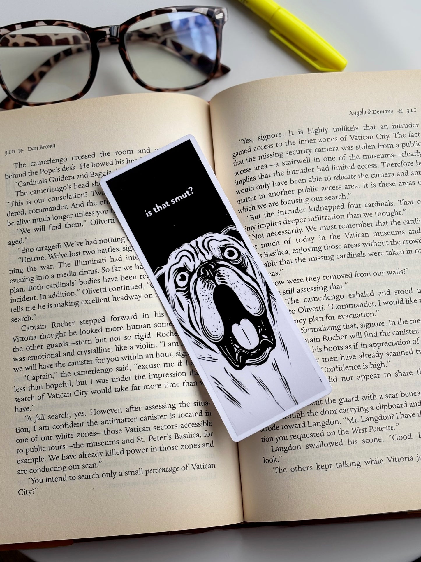 Is That Smut? Handmade Bookmark for Books And Journals