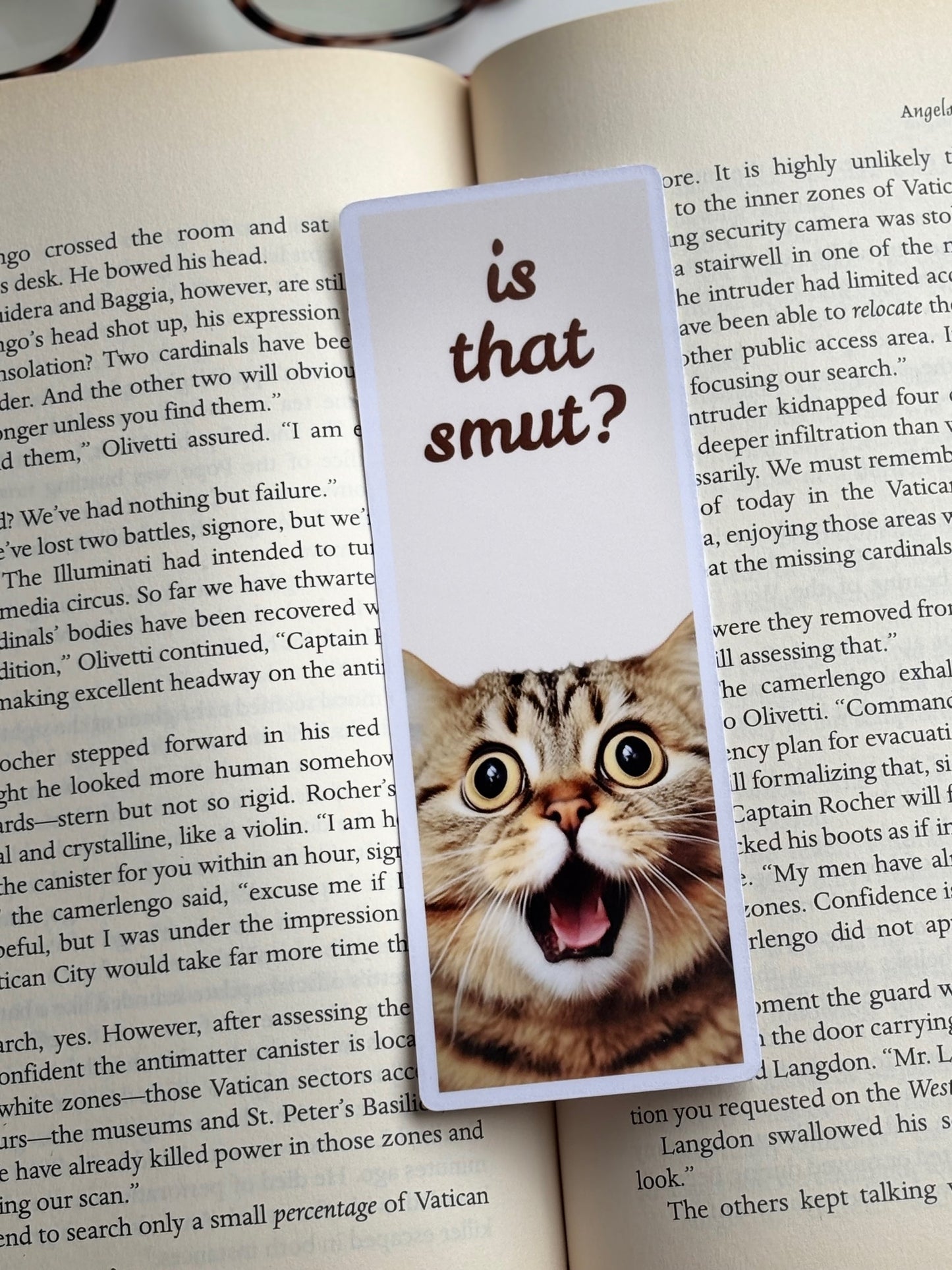 Is That Smut? Handmade Bookmark for Books And Journals