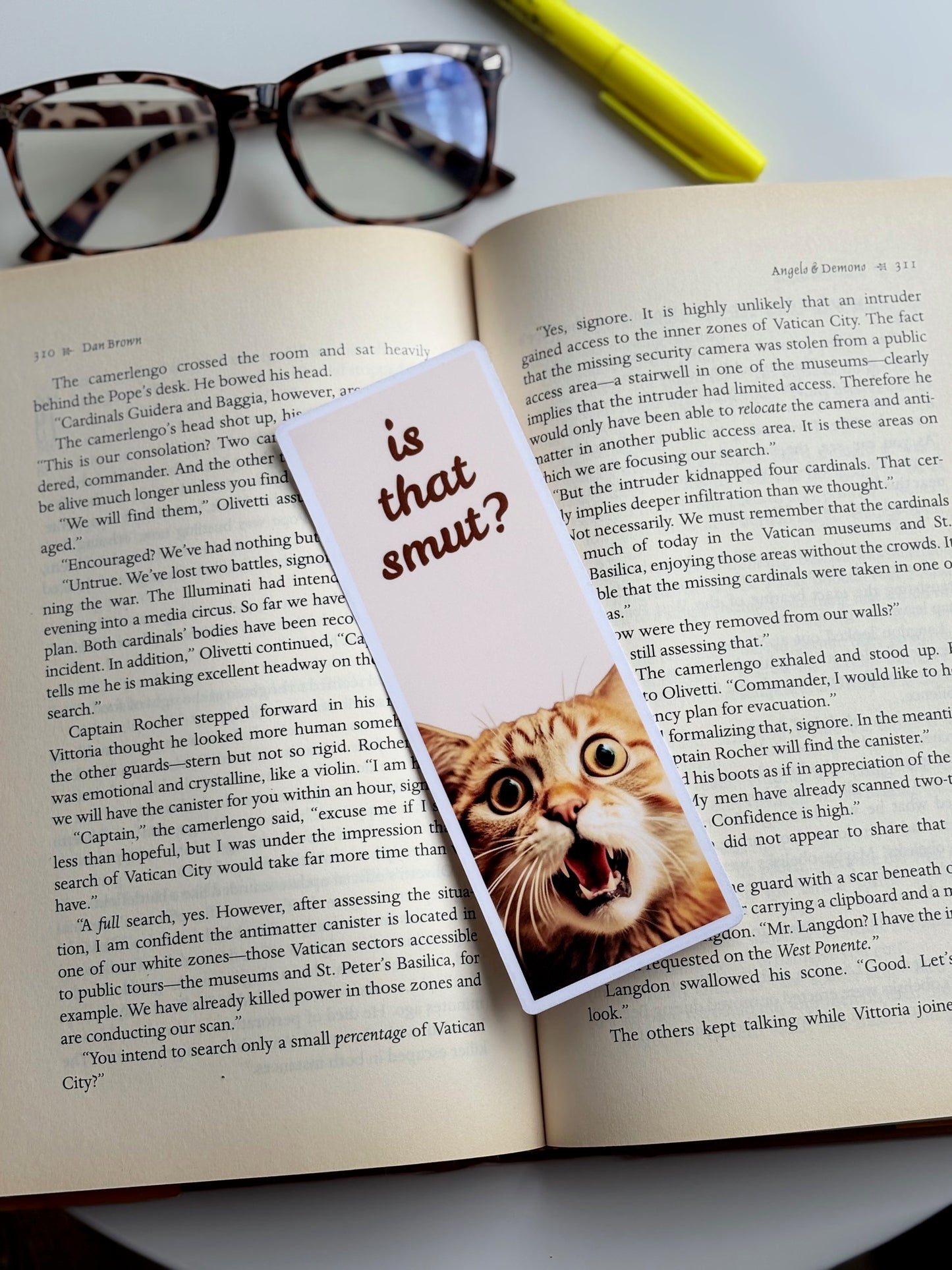 Is That Smut? Handmade Bookmark for Books And Journals