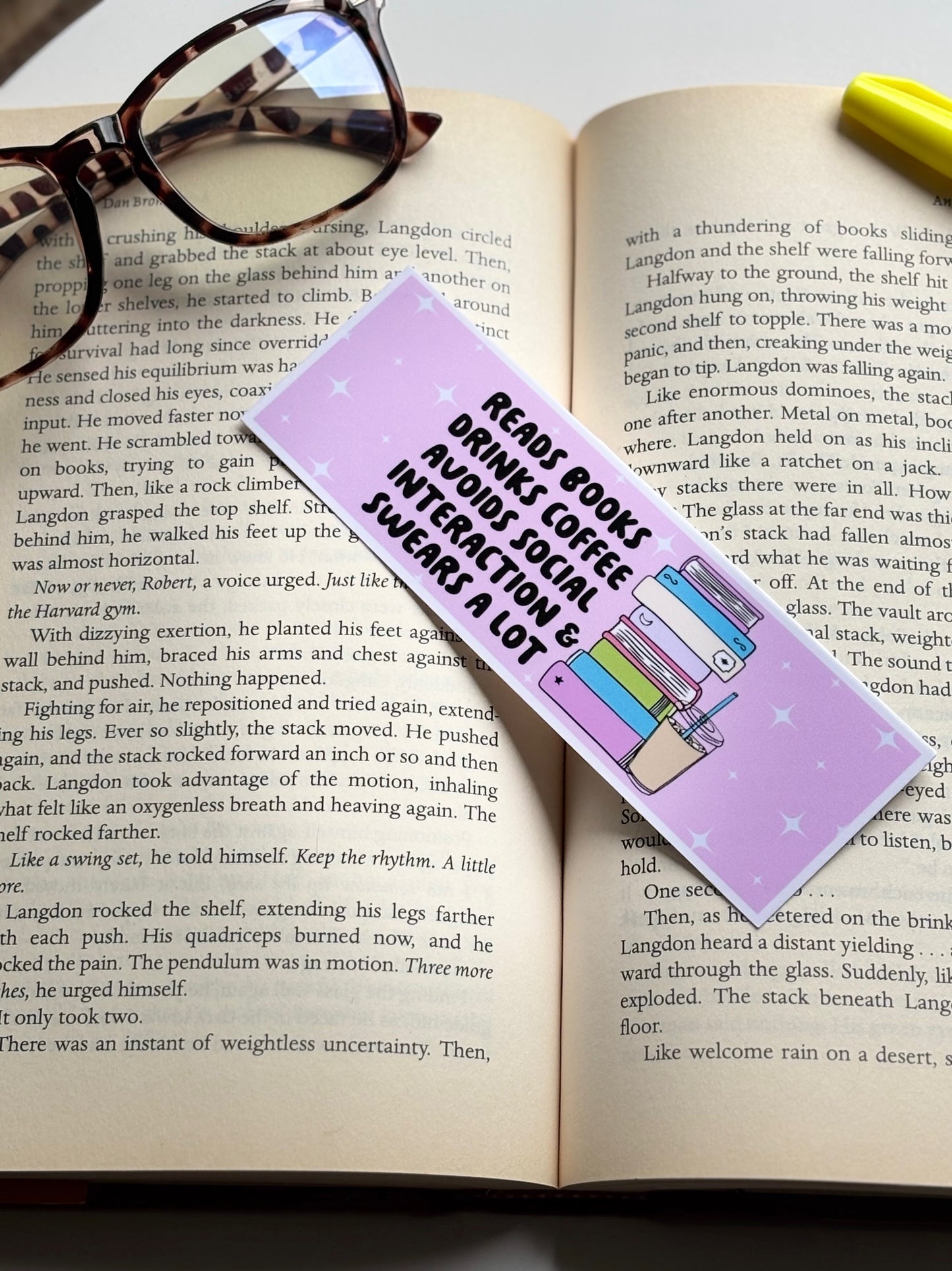 Read Books, Handmade Bookmark for Books And Journals