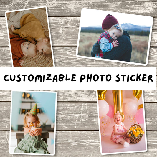 Photo Stickers, Custom Made Stickers, Waterproof Sticker