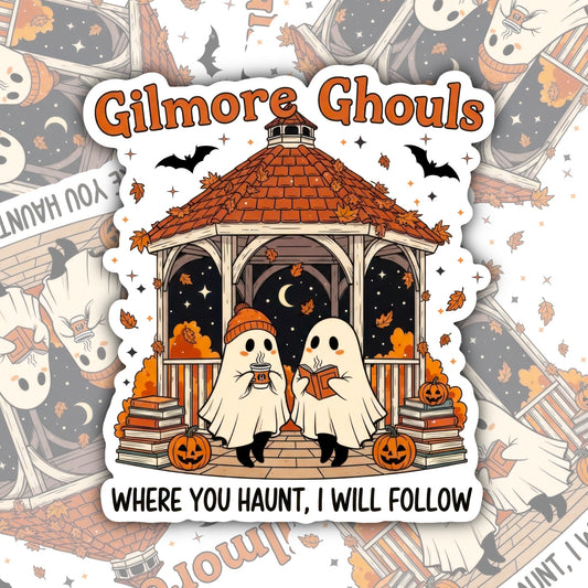 Gilmore Ghouls, Funny Waterproof Sticker