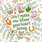 Bless Your Heart, Sarcastic Waterproof Sticker