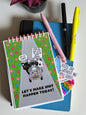 Trashy Raccoon To-Do List Journal