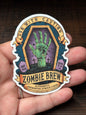 Zombie Brew, Poison Label, Waterproof Sticker