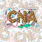 CNA Stickers, Waterproof Sticker, Water Bottle Sticker, Kindle Sticker, Laptop Sticker, Nursing Life,  Certified Nurse Stickers