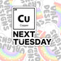 CU Next Tuesday,  Funny Waterproof Sticker, Offensive Water Bottle Sticker, Sarcastic Kindle Sticker, Laptop Sticker