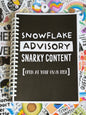 Snowflake Advisory,  Reusable Sticker Book Album