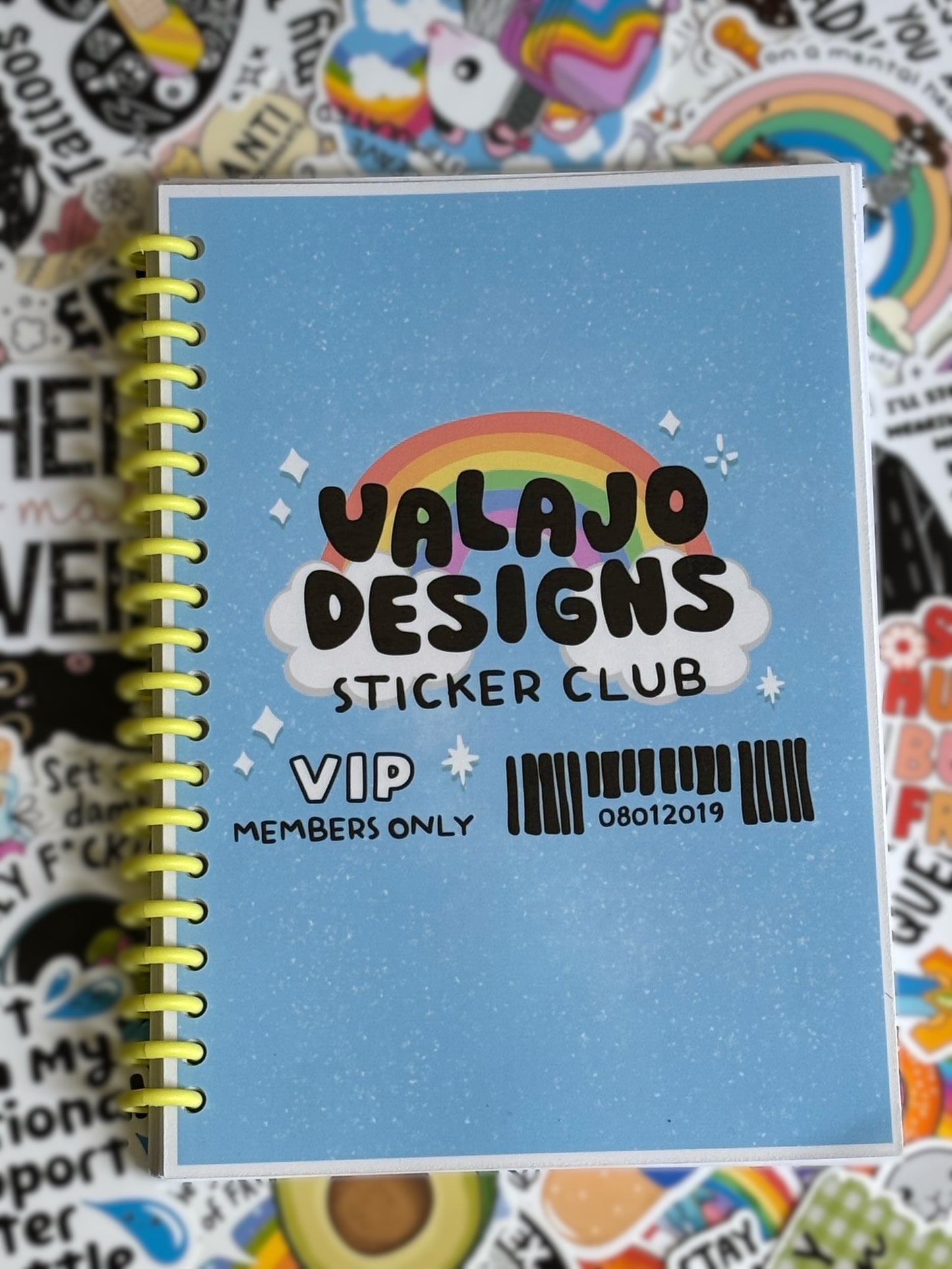 Valajo Design's Sticker Club, Reusable Sticker Book Album