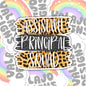 Assistant Principal Squad Sticker, Waterproof Sticker