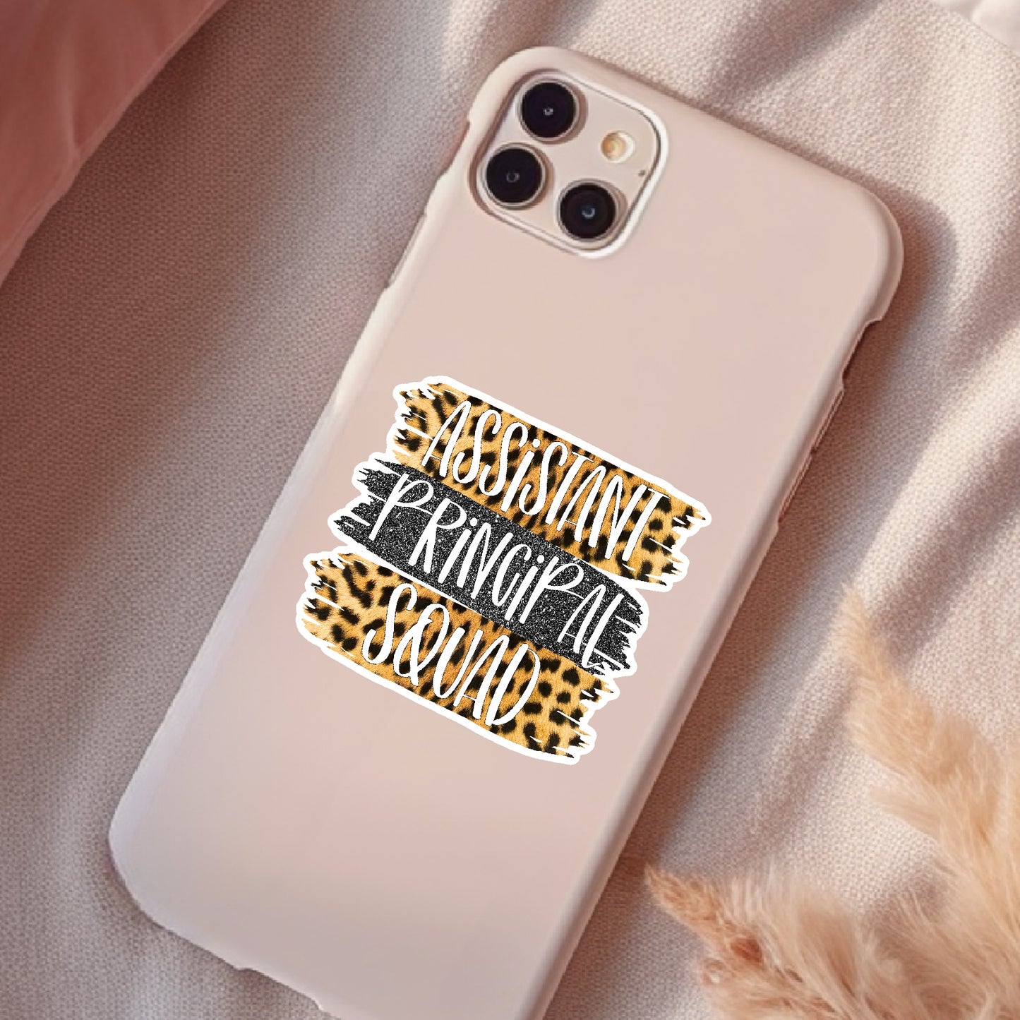Assistant Principal Squad Sticker, Waterproof Sticker