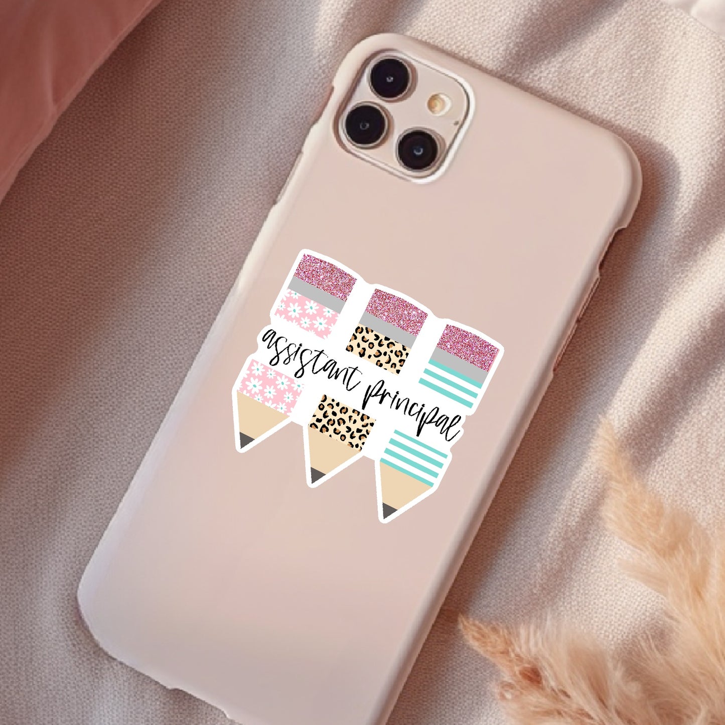 Assistant Principal Sticker, Waterproof Sticker