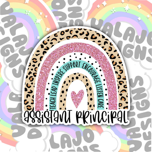 Assistant Principal Life Sticker, Waterproof Sticker