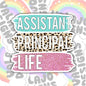 Assistant Principal Life Sticker, Waterproof Sticker