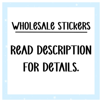 Wholesale Die Cut Stickers