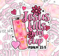 Jesus Fills My Cup, Christian Waterproof Sticker, Water Bottle Sticker, Kindle Sticker, Laptop Sticker