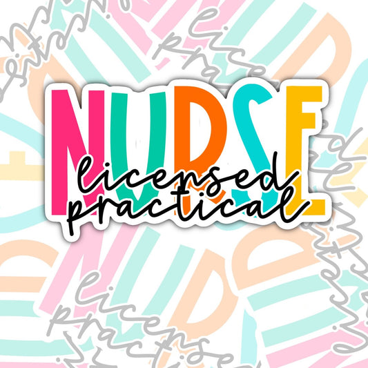 LPN Sticker, Waterproof Sticker