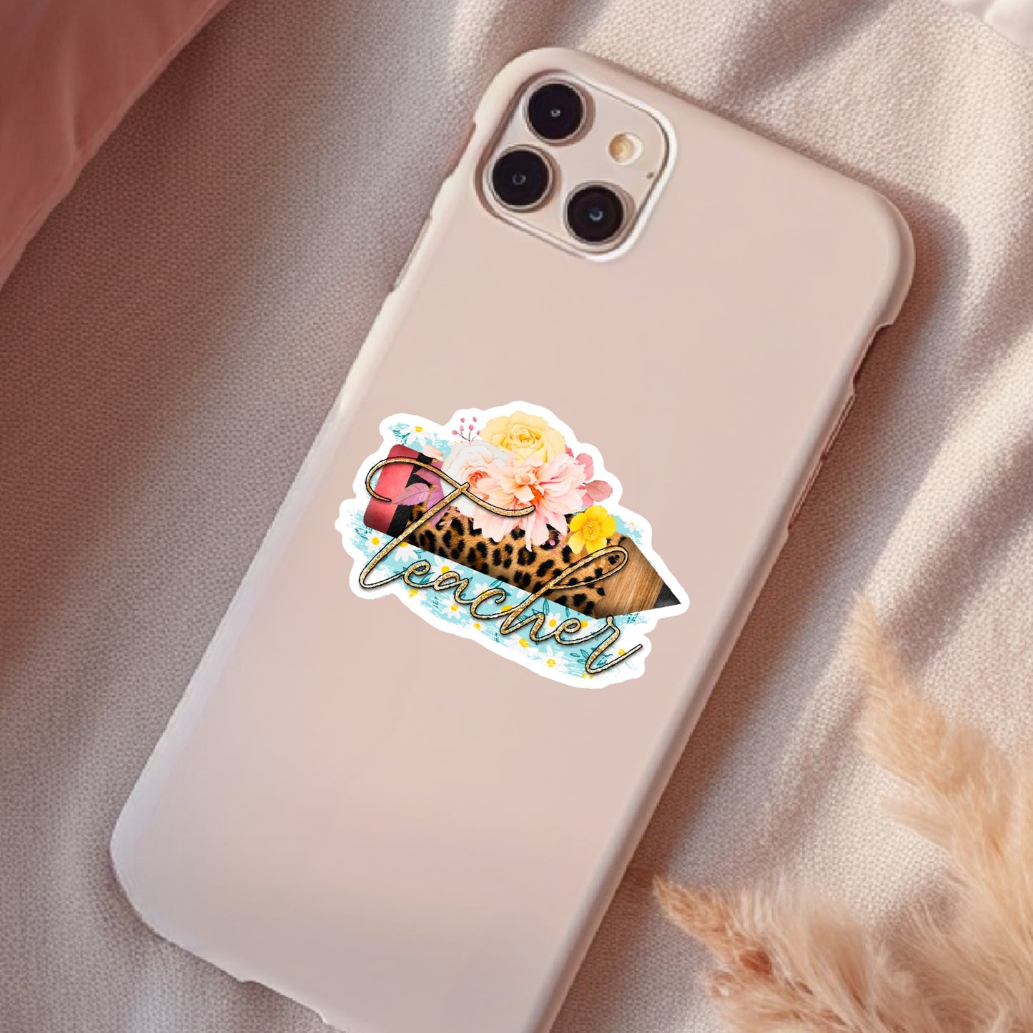 Teacher Sticker, Waterproof Sticker