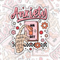 Anxiety On And Off, Waterproof Sticker, Water Bottle Sticker, Kindle Sticker, Laptop Sticker