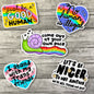 Be A Good Human Sticker Pack, Waterproof Stickers, Water Bottle Sticker, Kindle Sticker, Laptop Sticker