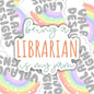 Being A Librarian Is My Jam, Waterproof Sticker