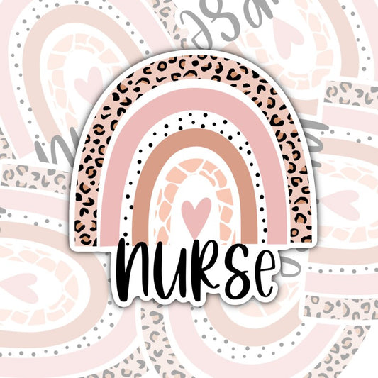 Nurse Sticker, Waterproof Sticker