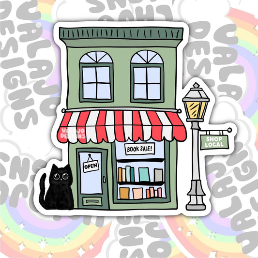 Book Store Book Sale Sticker, Book-ish Waterproof Sticker, Water Bottle Sticker, Kindle Sticker, Laptop Sticker