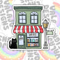 Book Store Book Sale Sticker, Book-ish Waterproof Sticker, Water Bottle Sticker, Kindle Sticker, Laptop Sticker