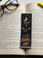 Cats, Books And Coffee, Handmade Bookmark for Books And Journals