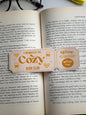 Cozy Book Club Bookmark, Handmade Bookmark for Books And Journals