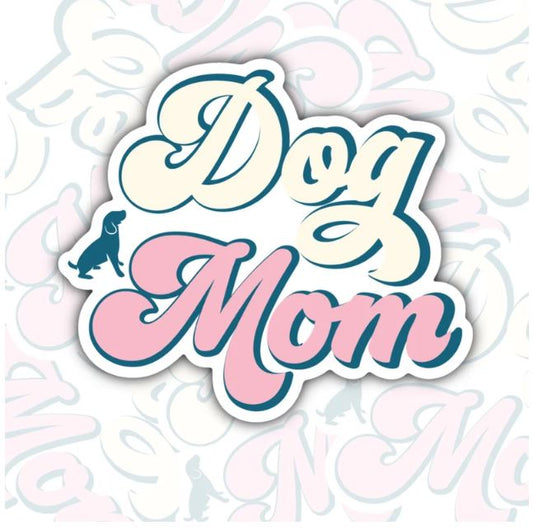 Dog Mom, Animal Lovers, Gifts For Dog Mom, Waterproof Sticker, Water Bottle Sticker, Kindle Sticker, Laptop Sticker