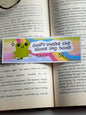 Don't Make Me Close My Book, Cute & Funny Handmade Bookmark for Books And Journals