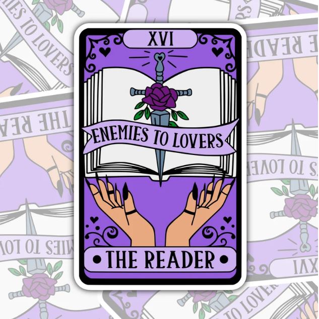 The Smut Reader, Waterproof Sticker, Water Bottle Sticker, Kindle Sticker, Laptop Sticker, Smut Lover Stickers