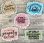Funny Adult Sticker Pack, Waterproof Stickers, Water Bottle Sticker, Kindle Sticker, Laptop Sticker