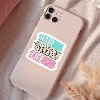 Hair Stylist Life, Waterproof Sticker