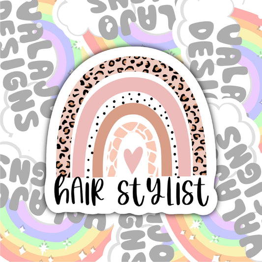Hair Stylist, Waterproof Sticker