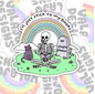 I'll Just Stick To My Books, Funny Book-ish Waterproof Sticker, Water Bottle Sticker, Kindle Sticker, Laptop Sticker