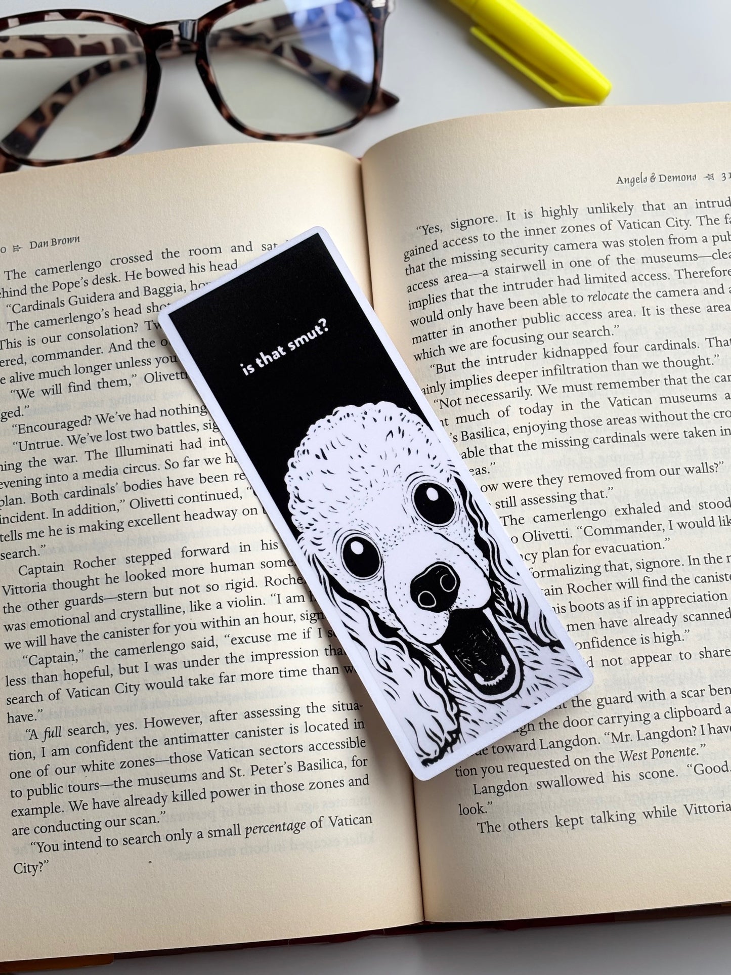 Is That Smut? Handmade Bookmark for Books And Journals