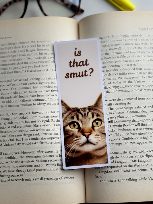 Is That Smut? Handmade Bookmark for Books And Journals