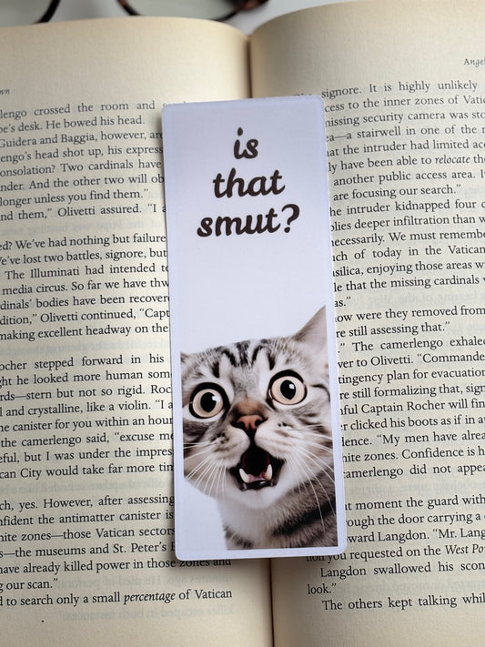 Is That Smut? Handmade Bookmark for Books And Journals