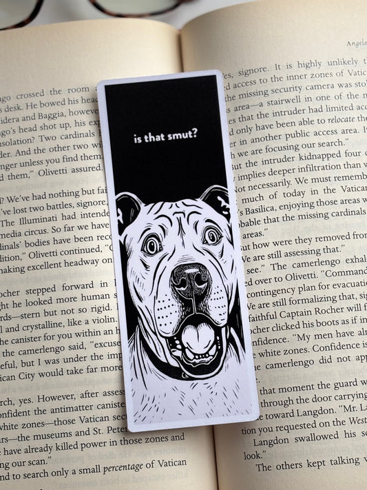 Is That Smut? Handmade Bookmark for Books And Journals
