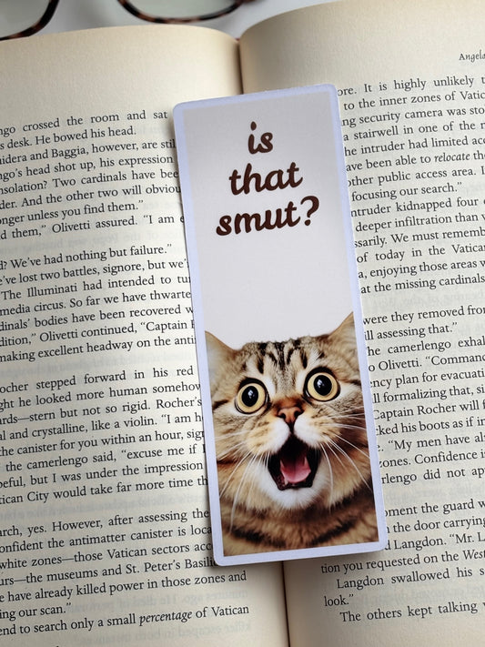 Is That Smut? Handmade Bookmark for Books And Journals