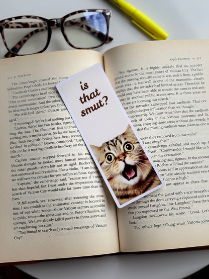Is That Smut? Handmade Bookmark for Books And Journals