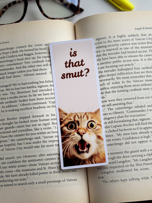 Is That Smut? Handmade Bookmark for Books And Journals